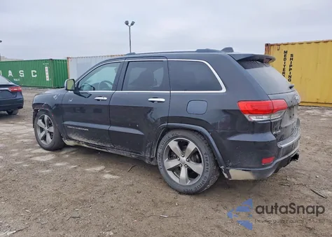 2014 Jeep Grand Cherokee Overland из США, поврежденный, VIN 1C4RJFCG1EC423272